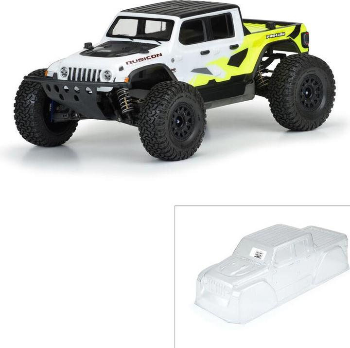 Immagine prodotto Proline Carrozzeria Jeep Gladiator Rubicon non verniciata, 1:10