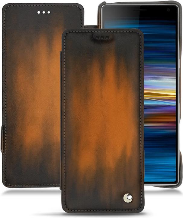 Productafbeelding Noreve Lederen omslag horizontaal (Sony Xperia 10)