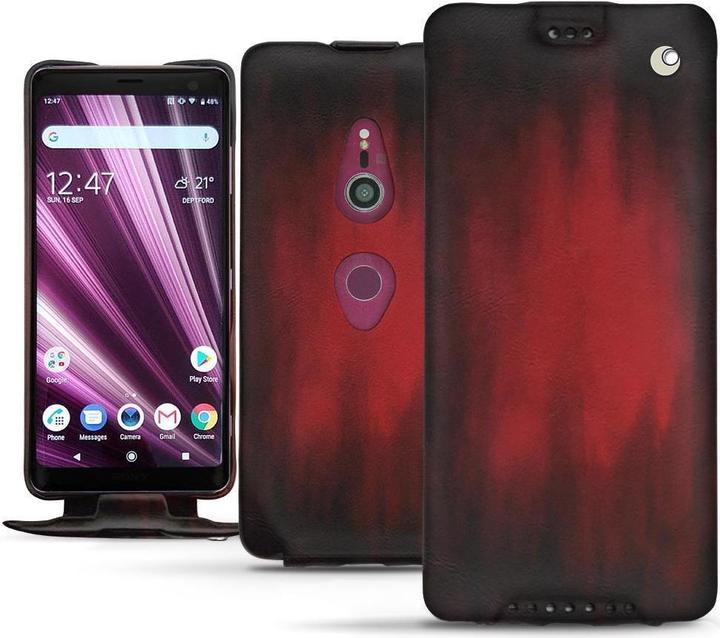 Productafbeelding Noreve Lederen omslag verticaal (Sony Xperia XZ3)