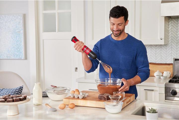 Produktbild Black & Decker Stabmixer Kitchen Wand Rot, 2-teilig