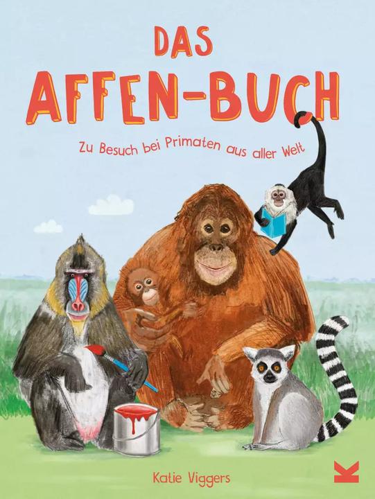 Produktbild Das Affen-Buch (Deutsch, Katie Viggers, Frederik Kugler, 2022)