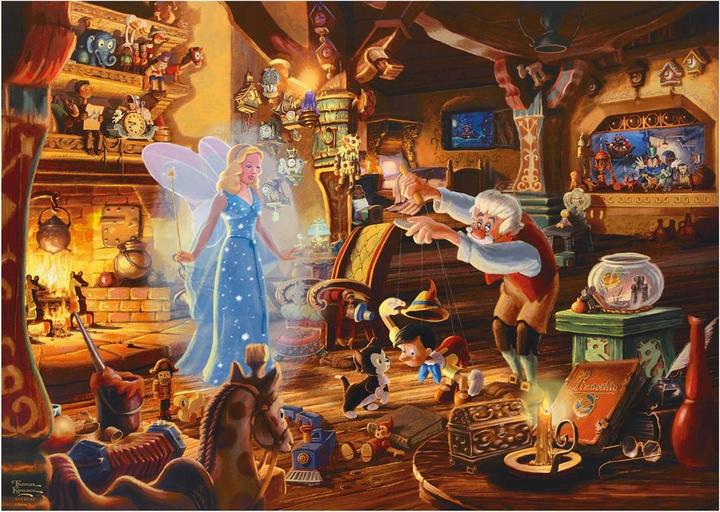 Actual product image Schmidt Spiele Geppetto's Pinocchio (1000 pieces)
