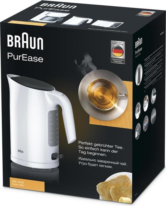 Produktbild Braun Pure Ease WK 3100 (1.70 l, CH-Stecker)