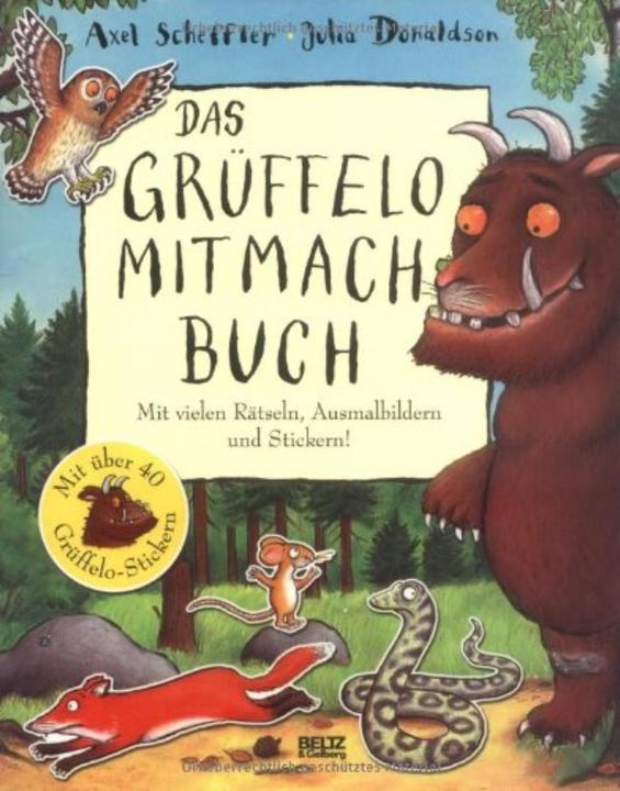 Produktbild Das Grüffelo-Mitmachbuch (Deutsch, Axel Scheffler, Julia Donaldson, 2018)