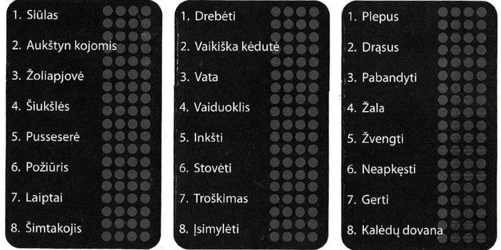 Actual product image Tactic Travel Game "Alias of the Party" (in Lithuanian) (Lithuanian)