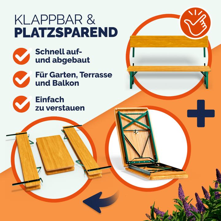 Produktbild Casaria Bierzeitgarnitur