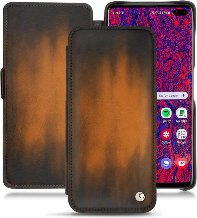 Productafbeelding Noreve Lederen omslag horizontaal (Samsung Galaxy S10 5G)