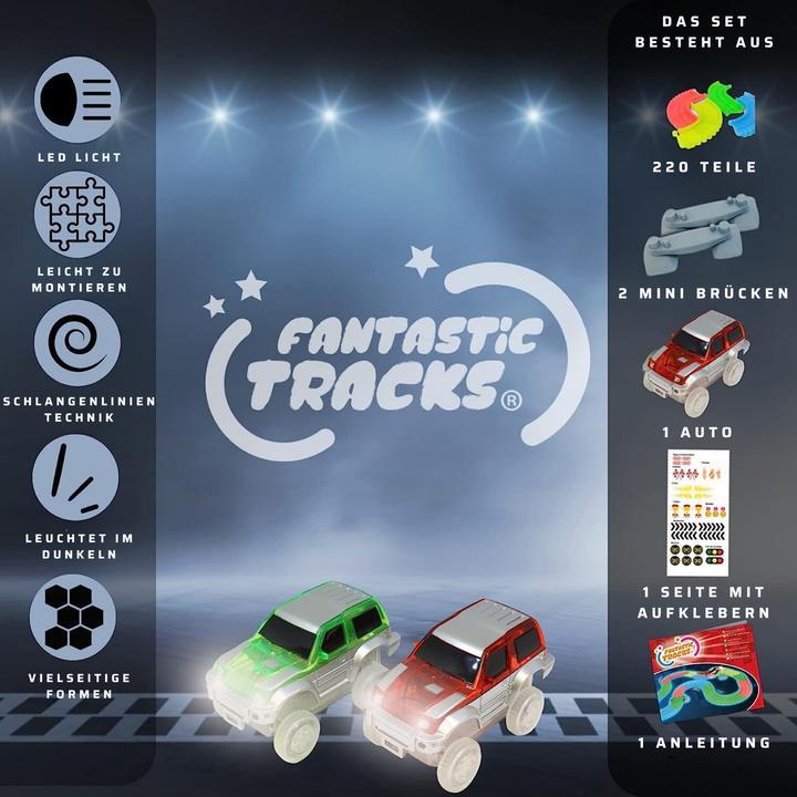 Produktbild Fantastic Tracks 220 Teile