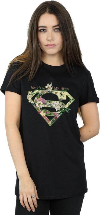 Image du produit - T-shirt SUPERGIRL MY MUM MY HERO - Femme (XL)