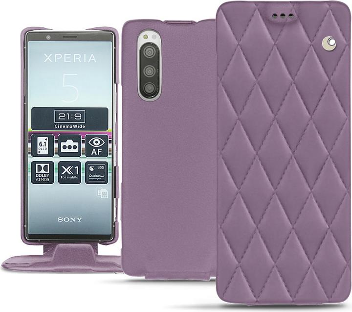 Actual product image Noreve Leather cover vertical (Sony Xperia 5)