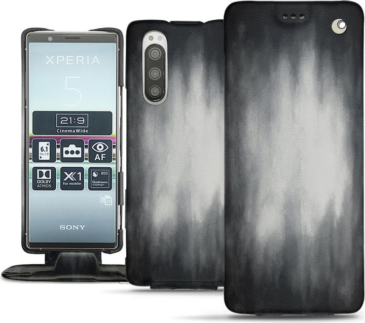 Actual product image Noreve Leather cover vertical (Sony Xperia 5)