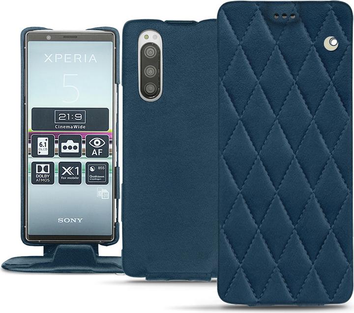 Actual product image Noreve Leather cover vertical (Sony Xperia 5)