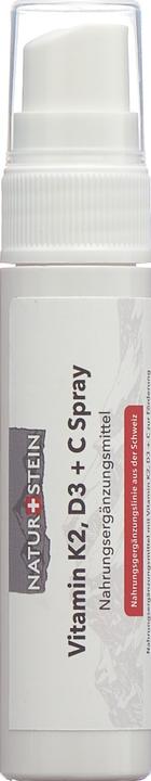Immagine prodotto Naturstein Vitamin K2 D3 + C (1 Pezzo/i, Getto vaporizzato, 42 g)