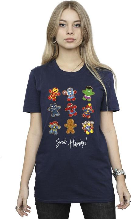 Immagine prodotto Gingerbread Avengers Maglietta Ampia Donna (L)