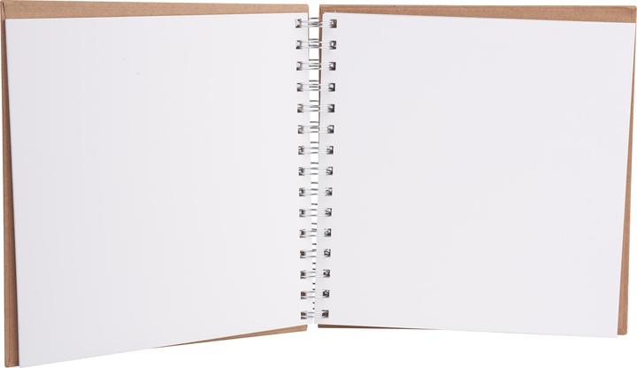 Produktbild VBS XXL 3er-Pack Fotoalbum KRAFTPAPIER mit weissen Seiten (20 x 20 cm)