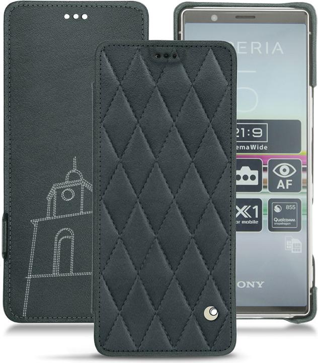 Actual product image Noreve Leather case horizontal (Sony Xperia 5)