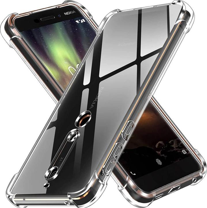 Immagine prodotto Screenguard Nokia 6.1 Crystal Soft Airbag Bumper (Nokia 6.1)