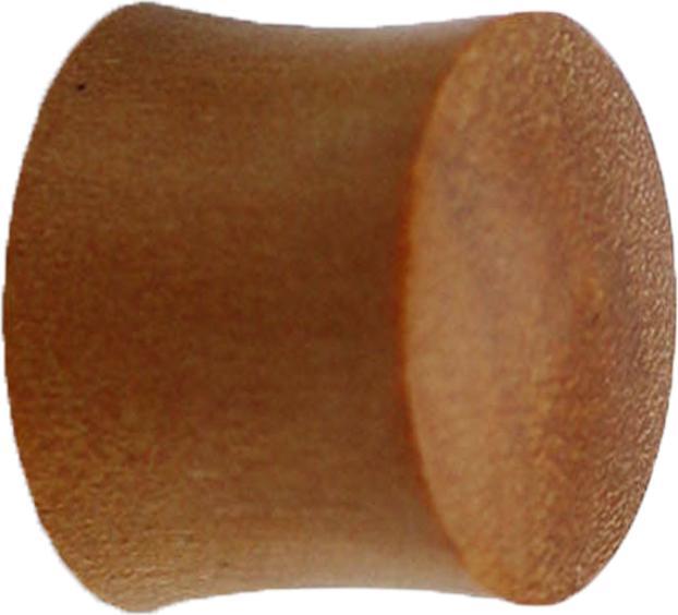 Produktbild Star Piercing Flared Plug aus Teakholz (ohne Messing, Organisch)