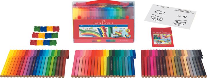 Actual product image Faber-Castell connector pens (Multicoloured, 60 x)