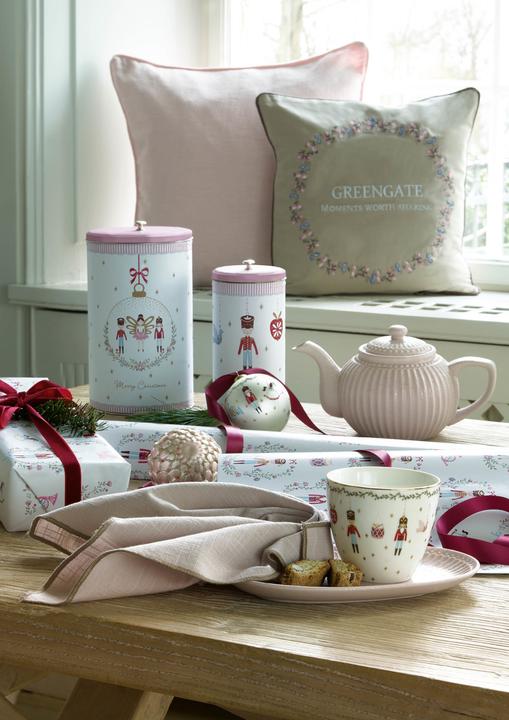 Actual product image Greengate Xmas letter doormat white 40x60cm (40 x 60 cm)