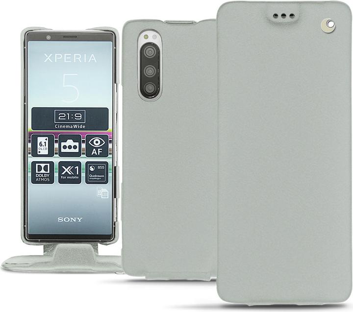Productafbeelding Noreve Lederen omslag verticaal (Sony Xperia 5)