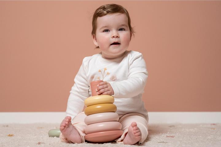 Produktbild Rubo Toys Little Dutch Stapelturm rosa
