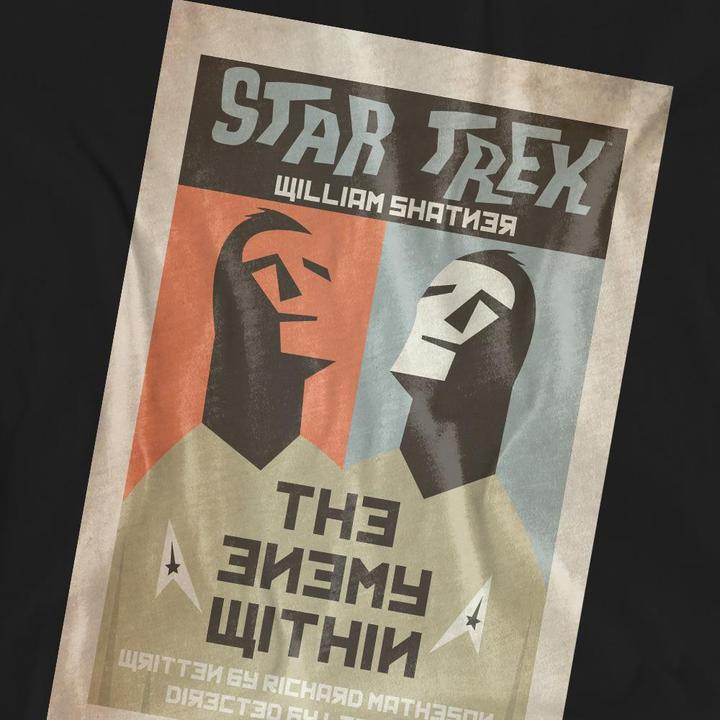 Actual product image Unisex Adult The Original Series Episode 5 T-Shirt (S)