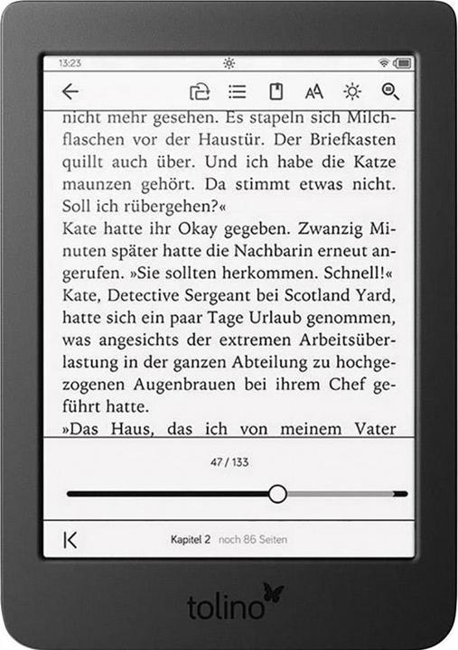Produktbild tolino page 2 (6", 8 GB, Black)