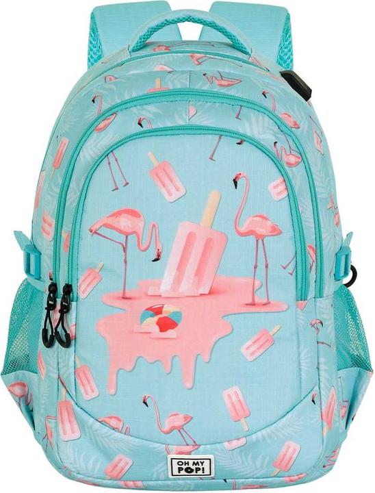 Produktbild Oh My Pop! PLUS Running Backpack Ice Flamingo