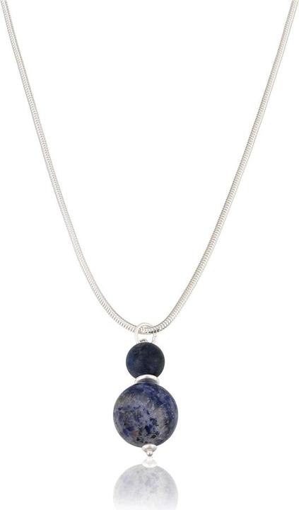 Immagine prodotto Andreani Collana con ciondolo in pietra di vera sodalite (Vera sodalite)