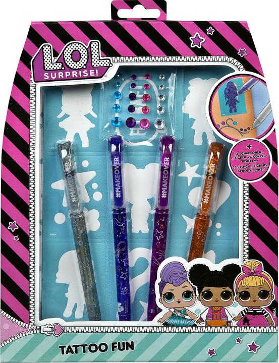 Undercover Tattoo LOL Surprise 64-piece