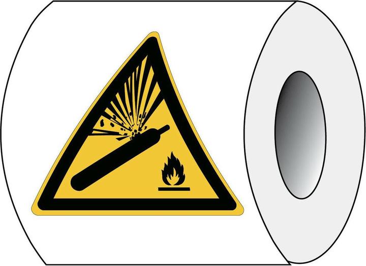 Actual product image Brady ISO 7010 PIC W029 B-7541 ISO safety labelling - Printing cylinders Laminated polyest