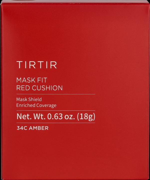 Produktbild TirTir Mask Fit Red Cushion Foundation Full Coverage Weightless Skin Fit (#34C Amber)