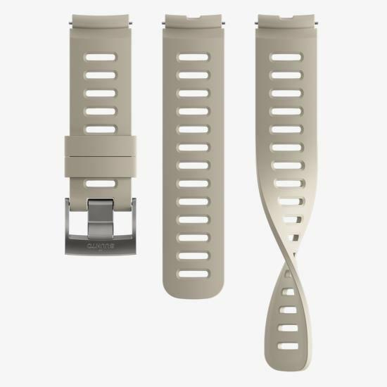 Produktbild Suunto 22 Div1 Silicone Strap Sand Gray S+M (22 mm, Silikon)