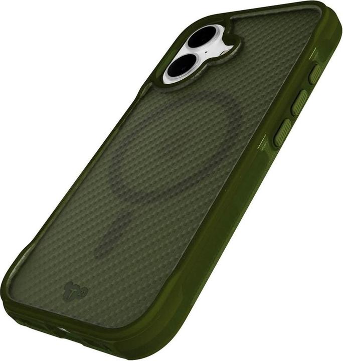 Image du produit Evo Tech21 - Armour - Coque - iPhone 16 - MagSafe - Vert (Apple iPhone 16)