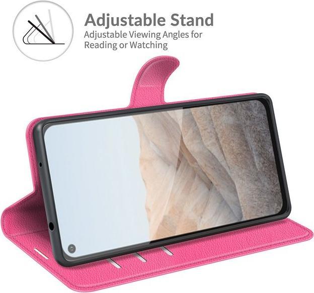 Produktbild MU Classic Litchi Leder Bookcover Series (Google Pixel 5a)