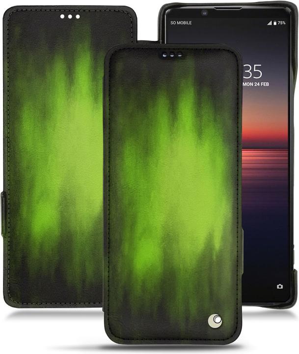 Productafbeelding Noreve Lederen omslag horizontaal (Sony Xperia 1 II)