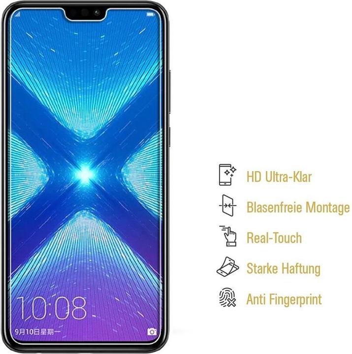 Produktbild Protectorking 6x Premium Displayschutzfolie 3D KLAR (6 Stück, Honor 8X)