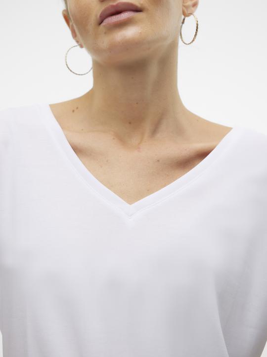 Produktbild Vero Moda V-Ausschnitt Oberteil mit kurzen Ärmeln (XL)