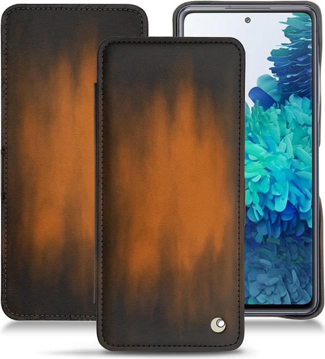 Productafbeelding Noreve Lederen omslag horizontaal (Samsung Galaxy S20 FE)