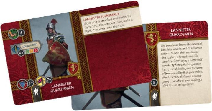 Image du produit Cmon CMN0058 - A Song of Ice & Fire - Lannister Guardsmen, extension pour 2 joueurs à partir de 14 ans (Espagnol)