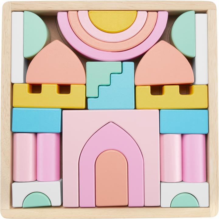 Immagine prodotto Fisher-Price Blocchi da costruzione in legno del castello delle fiabe