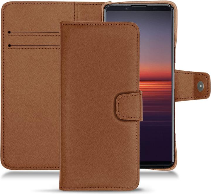 Noreve Lederschutzhülle Wallet (Sony Xperia 5 II)