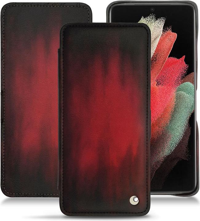 Productafbeelding Noreve Lederen omslag horizontaal (Samsung Galaxy S21 Ultra)