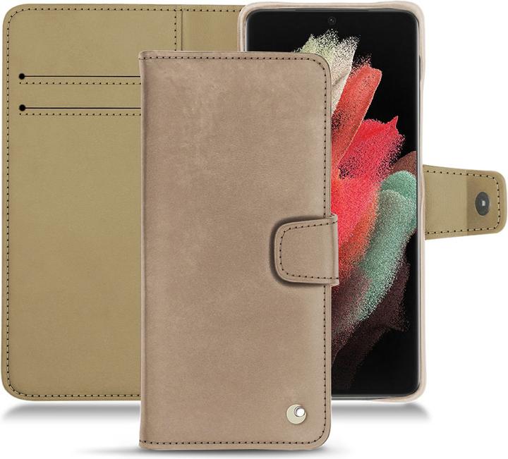 Actual product image Noreve Leather case wallet (Samsung Galaxy S21 Ultra)