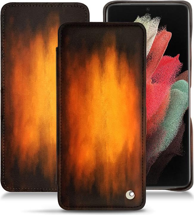 Actual product image Noreve Leather case horizontal (Samsung Galaxy S21 Ultra)