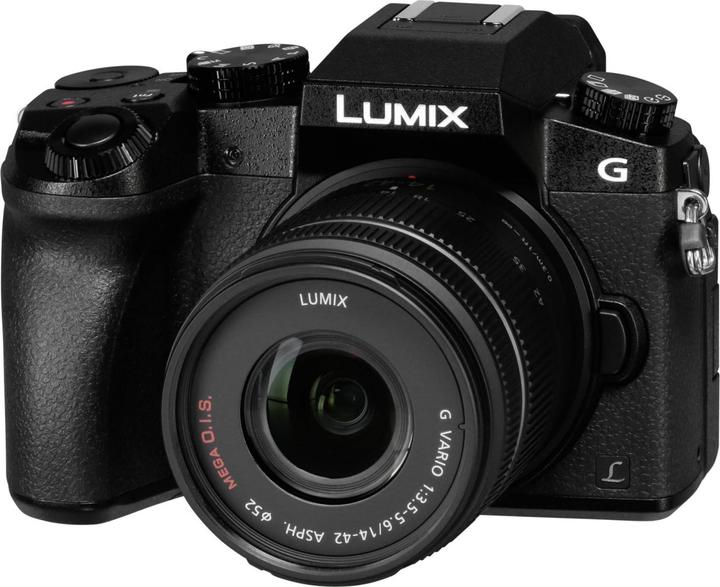 Produktbild Panasonic DMC-G70KAEGK Lumix G (14 - 42 mm, 16 Mpx, Micro Four Thirds)