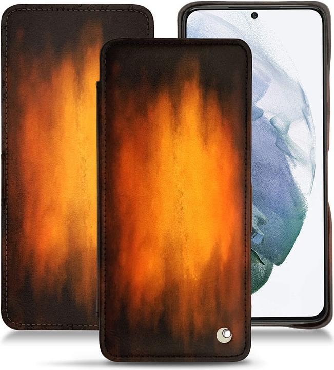 Productafbeelding Noreve Lederen omslag horizontaal (Samsung Galaxy S21+)