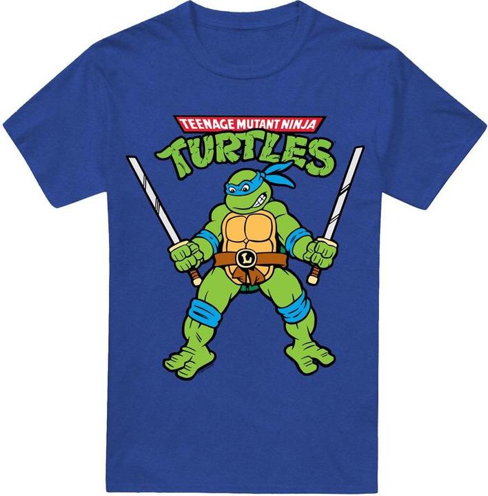 Immagine prodotto Teenage Mutant NT Maglietta Leonardo Retrò Adulto Unisex (M)