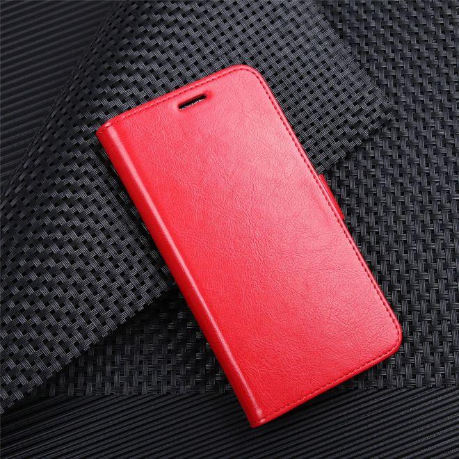 Actual product image MU Classic Crazy Horse II Leather Bookcover Series (Nokia 6.1 Plus)